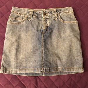 Jean skirt